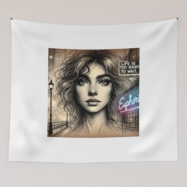 Item preview, Copy of Euphoria - "Life Is Too Short to Wait designed and sold by Mila3Desing.