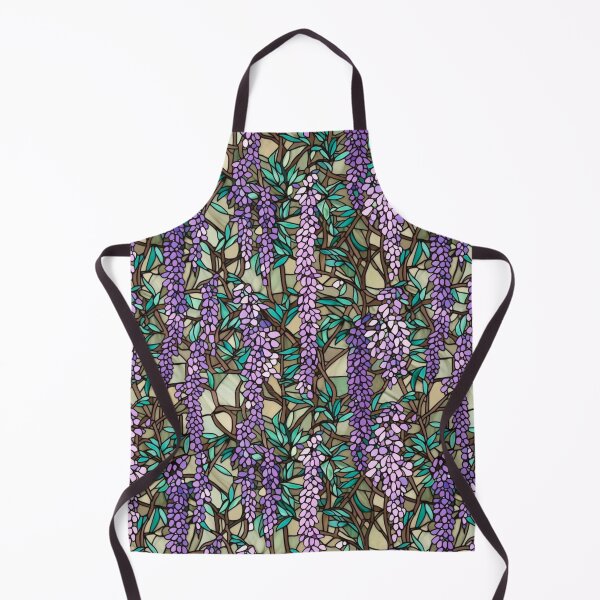 Item preview, Wisteria in Stained Glass designed and sold by PrettyPatternss.