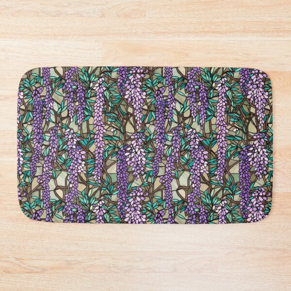 Item preview, Wisteria in Stained Glass designed and sold by PrettyPatternss.