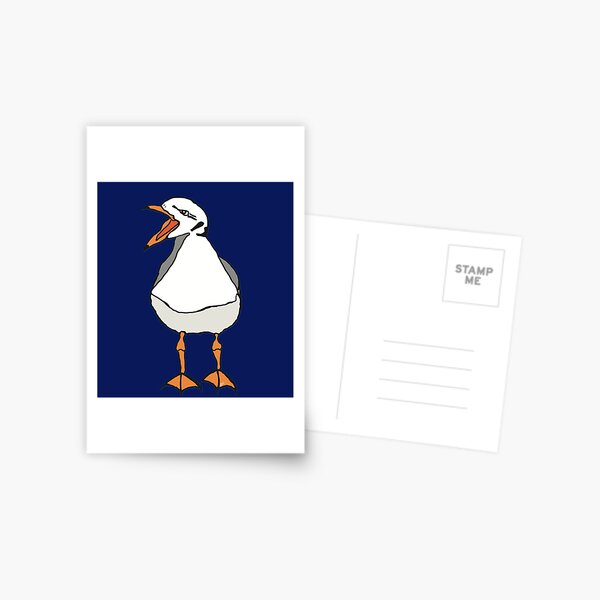 Item preview, A Quiet Seagull  designed and sold by GinetteWhite.