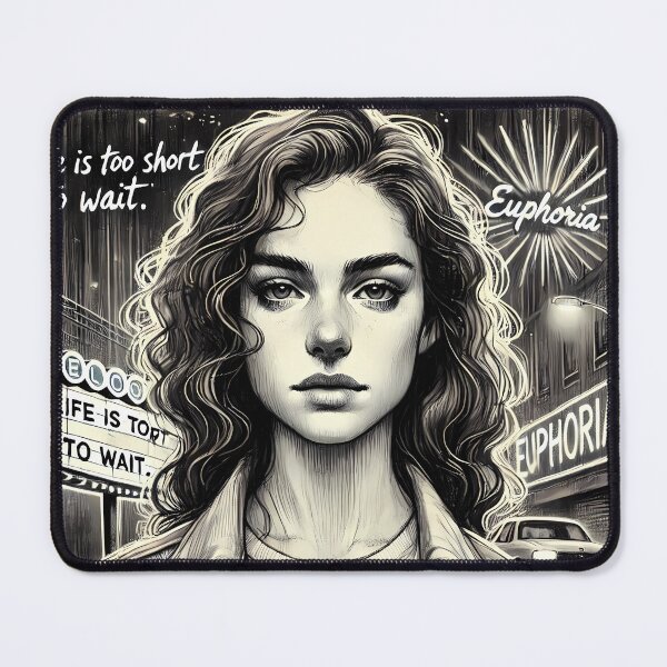 Item preview, Copy of Euphoria - "Life Is Too Short to Wait designed and sold by Mila3Desing.