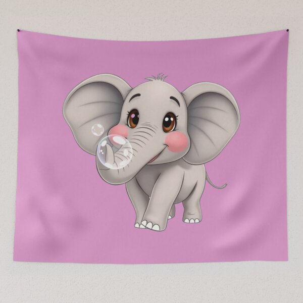 Item preview, Bubble Blowing Elephant designed and sold by MartineP77.
