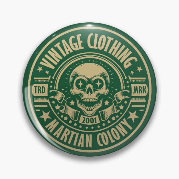 Item preview, Martian Colony Vintage Clothing logo designed and sold by KoandZo.