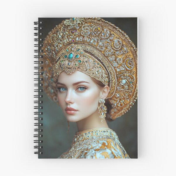 Item preview, Regal Portrait of a Woman in Ornate Headpiece designed and sold by Artessie.