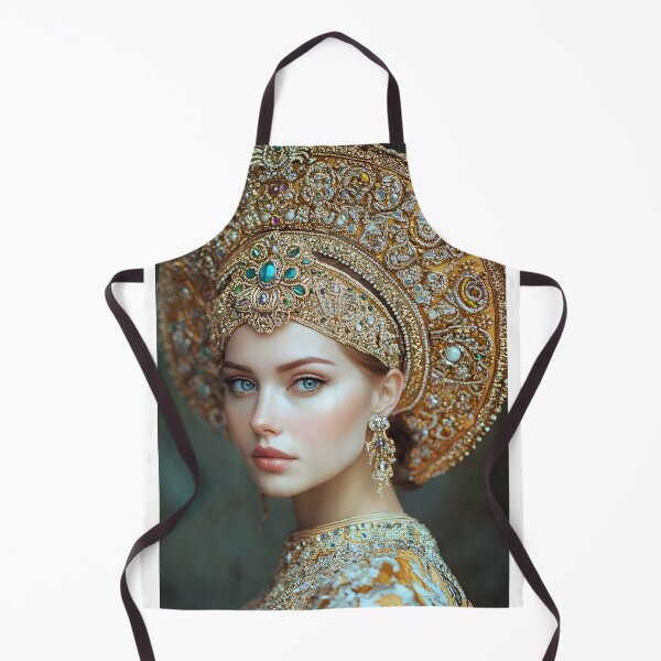 Item preview, Regal Portrait of a Woman in Ornate Headpiece designed and sold by Artessie.