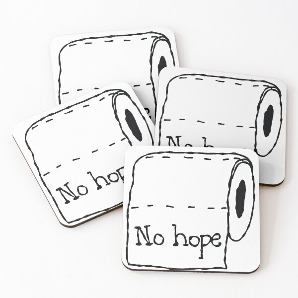 Item preview, No hope toilet paper designed and sold by Rainbow Infinity.
