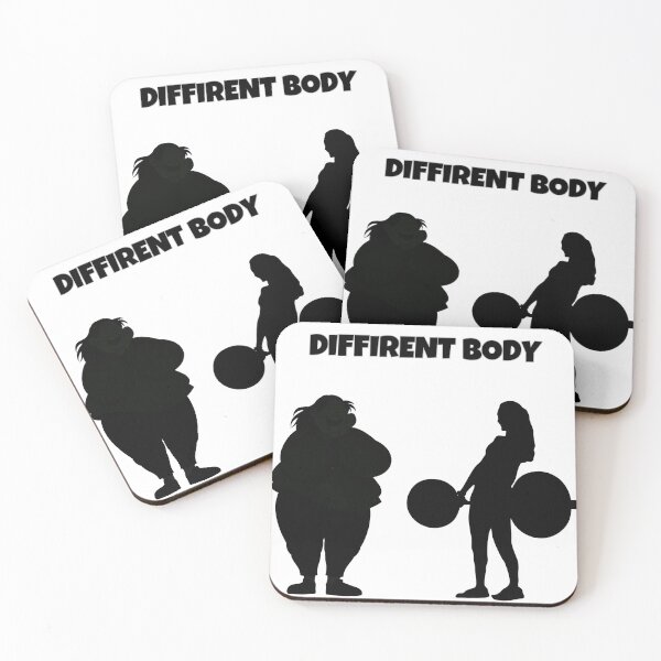 Item preview, Different Mindset, Different Body - Motivational Fitness & Positivity Design designed and sold by BxDesigner.