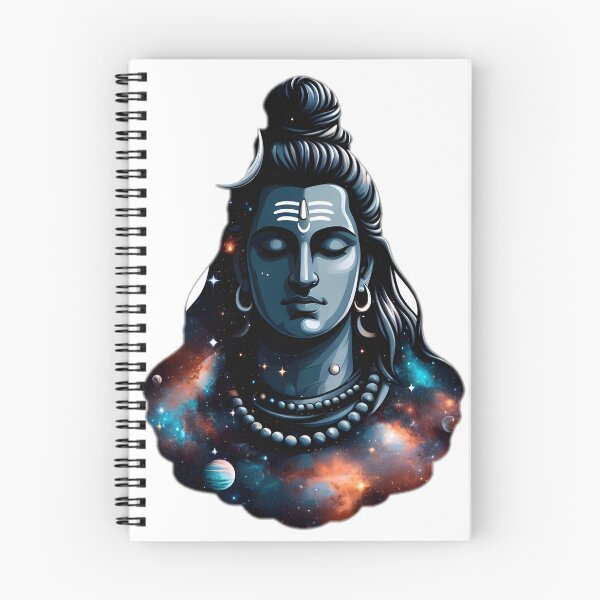 Item preview, Maha Shivaratri Lord Shiva Cosmic Design designed and sold by InevitableAum.