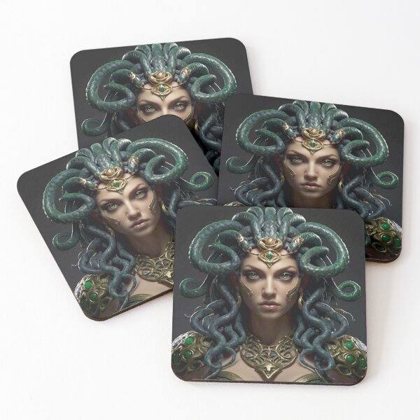Item preview, Medusa The Gorgon – Fierce Dota 2 Gamer Art | Heroic Video Game Decor & Merch designed and sold by Dota2Dot..