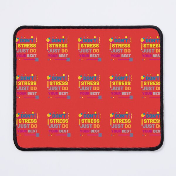 Item preview, Geometric Calm – Don’t Stress Just Do Your Best designed and sold by Zakrytos ★★★★★.