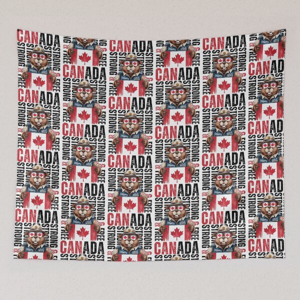 Item preview, Canada Strong & Free designed and sold by Roy & Tiffany.