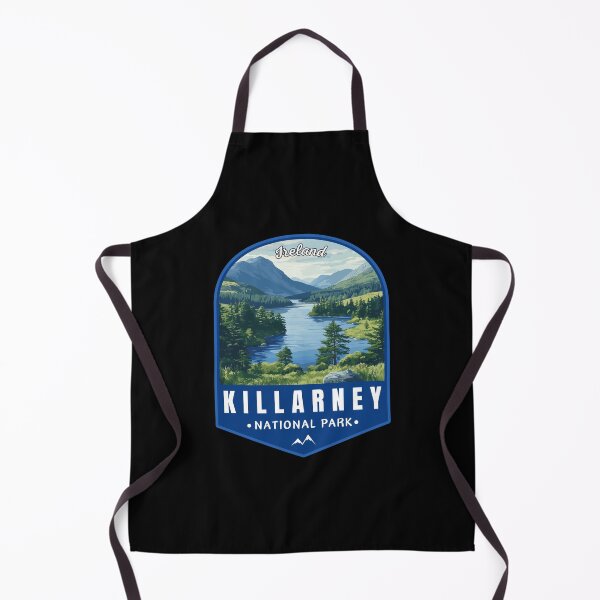 Item preview, Killarney National Park in Ireland Retro Travel Art Emblem designed and sold by MaateoDesign.