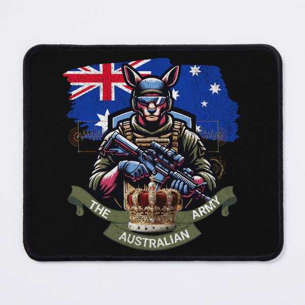 Item preview, australian military - Kangaroo designed and sold by Tee-Craftify.