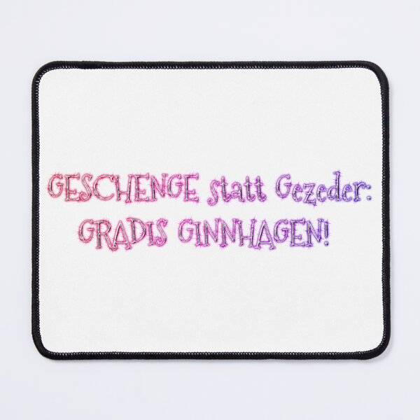 Item preview, GIFTS instead of cedar: GRADIS GINNHAGEN! designed and sold by ZoffArt-Shop.