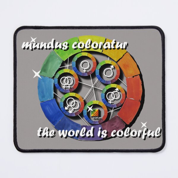 Item preview, The world is colorful designed and sold by cp-art.art.