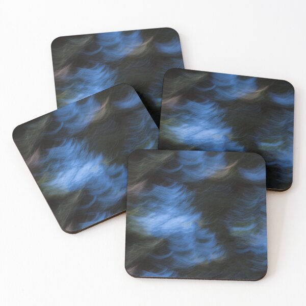Item preview, Blue Black Shaking Abstract  designed and sold by CarolM.
