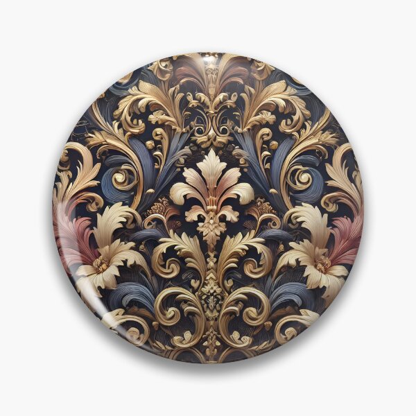 Item preview, Rococo Revival Elegance | Luxurious Baroque Ornament Design designed and sold by Chroma Myst.
