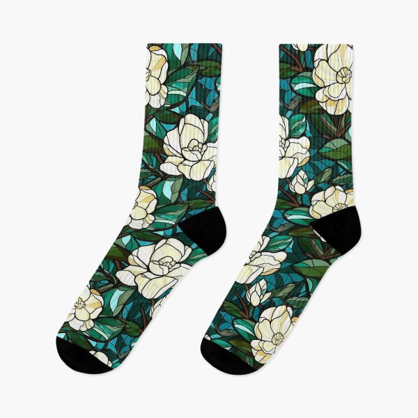 Item preview, Gardenia Stained Glass  designed and sold by PrettyPatternss.