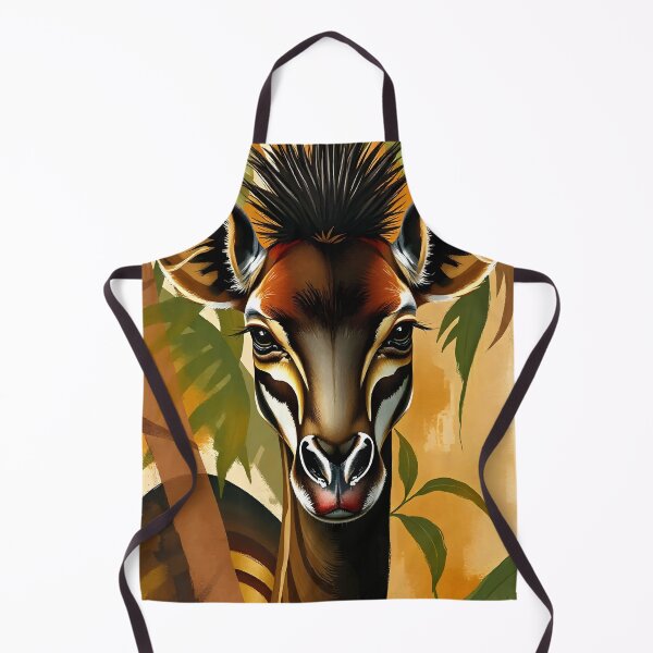 Item preview, Striking Okapi in Jungle Colors designed and sold by WildlifeInc.