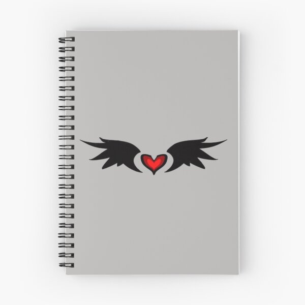 Item preview, Nevermore heart with wings designed and sold by Doodles-TS.