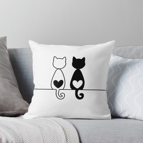 Item preview, Two cats with hearts designed and sold by jkrphoto.