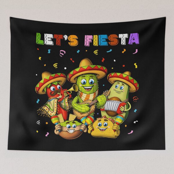 Item preview, Mexican Let's Fiesta designed and sold by underheaven.