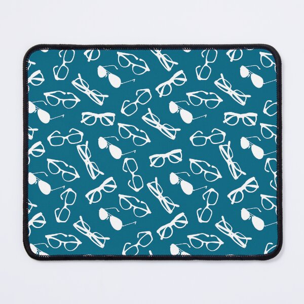 Item preview, Seamless pattern with glasses frames in blue designed and sold by Abizola.
