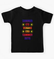 summer summer verano sommer Kids Tee
