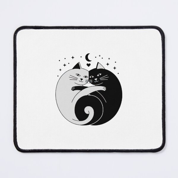 Item preview, Two cats  yin yang designed and sold by jkrphoto.