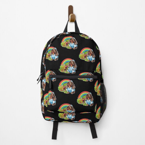 Item preview, There's No Place Like The Dog Park: Under The Rainbow | Dachshund, Sausage & Wiener Dogs designed and sold by therealbooty.