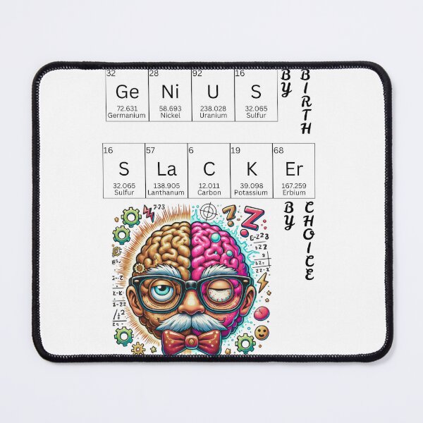 Item preview, Genius and Slacker! designed and sold by Vinaelly.
