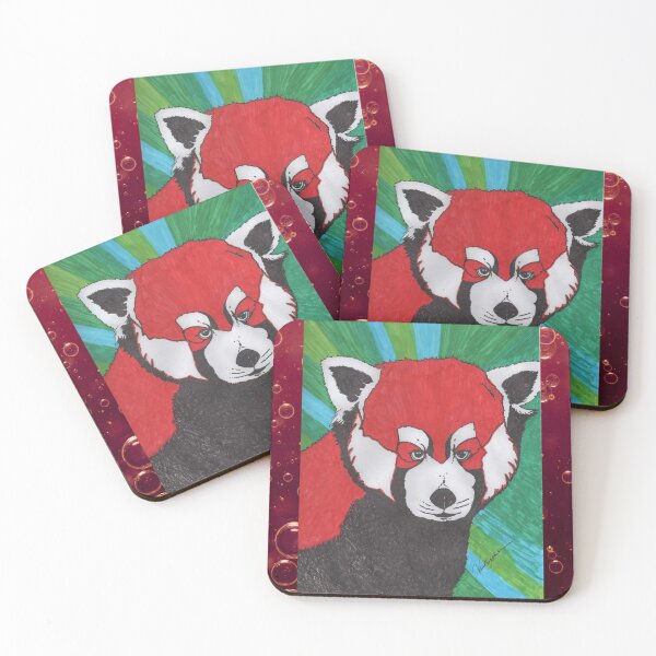 Item preview, Red Panda Bubbles  designed and sold by BunnyHaus.