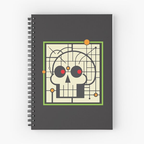 Item preview, Geometrically styled skull with an arty slant. designed and sold by KoandZo.
