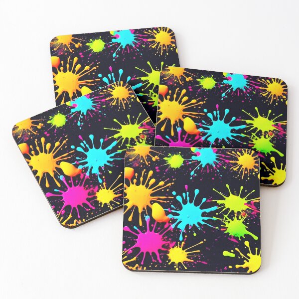 Item preview, Artistic Color Burst with Dripping Paint designed and sold by Health And Fitness Posts e-Store.