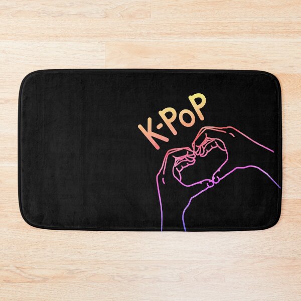Item preview, Kpop Heart Hands, from self perspective.Pink and Yellow (version 2) designed and sold by ClearAndHappy.