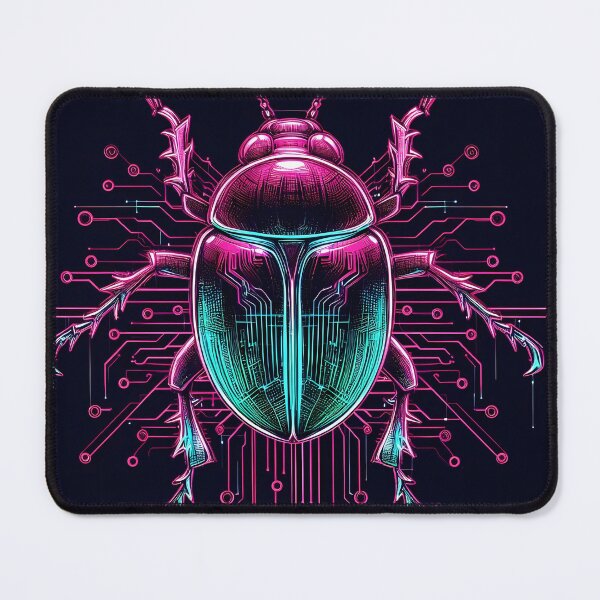 Item preview, 061 - Cyberpunk Scarab designed and sold by GoLayout.