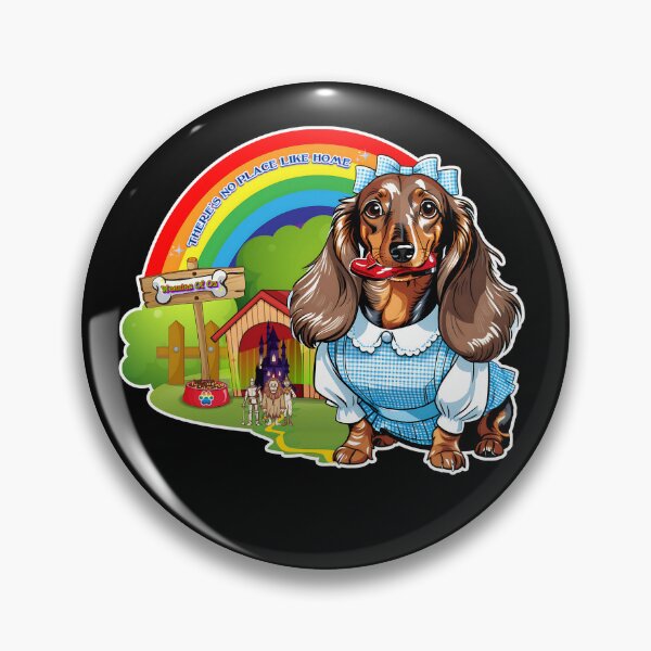 Item preview, There's No Place Like The Dog Park: Under The Rainbow | Dachshund, Sausage & Wiener Dogs  designed and sold by therealbooty.