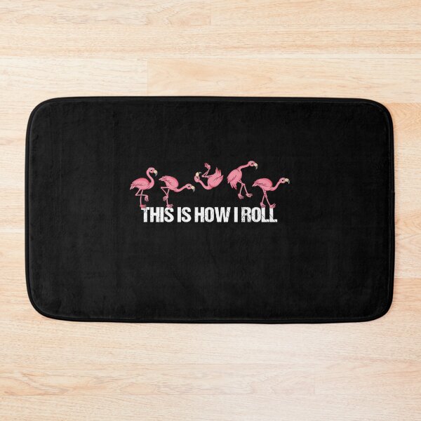 Item preview, Flamingo Lover Kids How I Roll Funny Flamingo designed and sold by DSWShirts.
