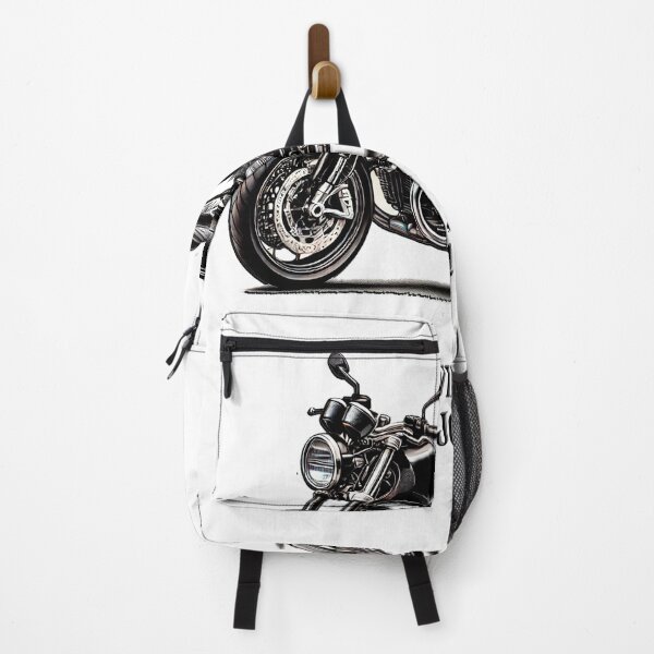 Item preview, Feel the Wind, Ride with Joy - Retro Motorcycle Art designed and sold by MasterStyleXL.
