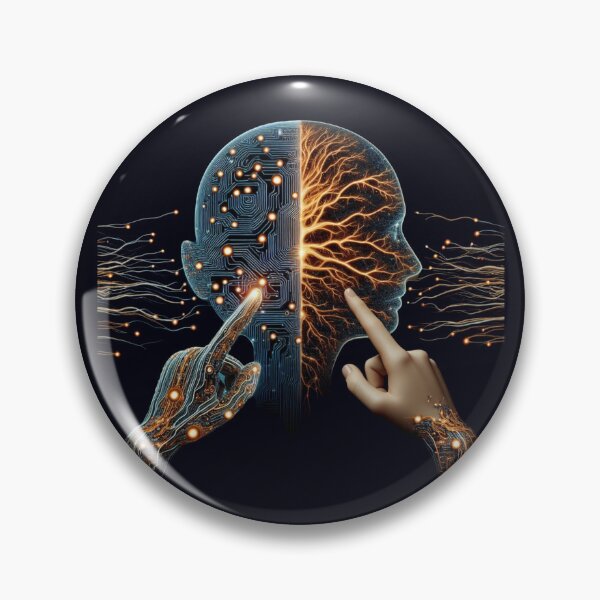 Item preview, AI and humanity designed and sold by  ViralVisionsCreating .
