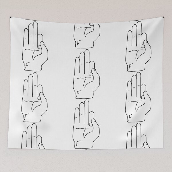 Item preview, ASL letter F designed and sold by Artistkhg.