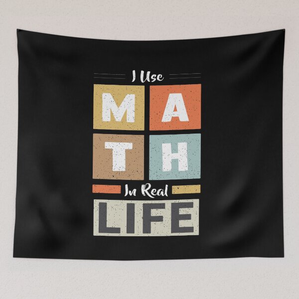 Item preview, I Use Math In Real Life Funny Mathematician Teacher Student designed and sold by Dressed For  Duty.