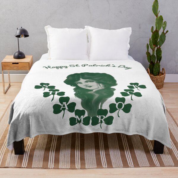 Item preview, St. Patrick's Day: Vintage Shamrock Beauty designed and sold by jglobal360.