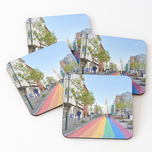 Item preview, Rainbow road Iceland designed and sold by Sari Castro.