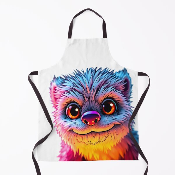 Item preview, Neon Furry Friend – Cute Glowing Animal Fantasy Art designed and sold by KateVil.