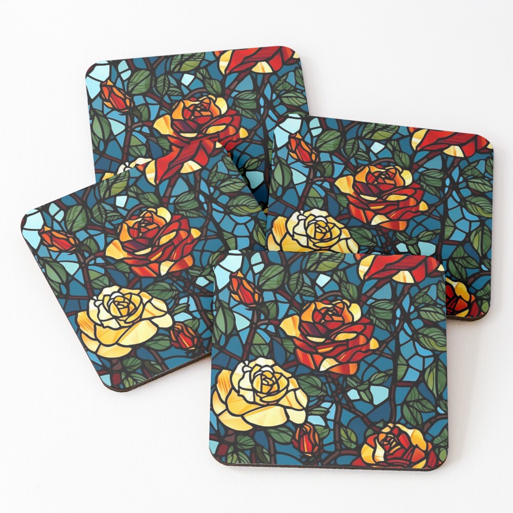 Item preview, Coasters (Set of 4) designed and sold by PrettyPatternss.
