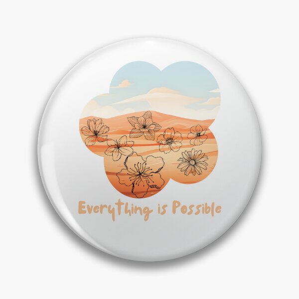 Item preview, Everything is Possible – Flower Bloom in the Desert  designed and sold by SimpleUla.