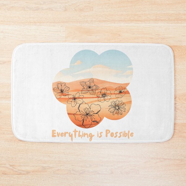 Item preview, Everything is Possible – Flower Bloom in the Desert  designed and sold by SimpleUla.