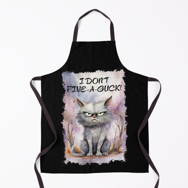 Item preview, I Don't Five A Guck Cat designed and sold by Karen Wood.