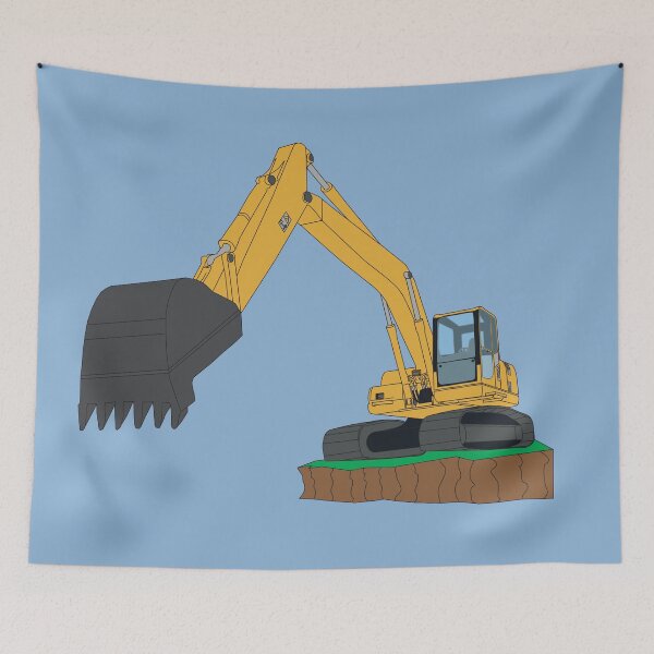 Item preview, I Dig It Excavator designed and sold by ThoughtPlane.